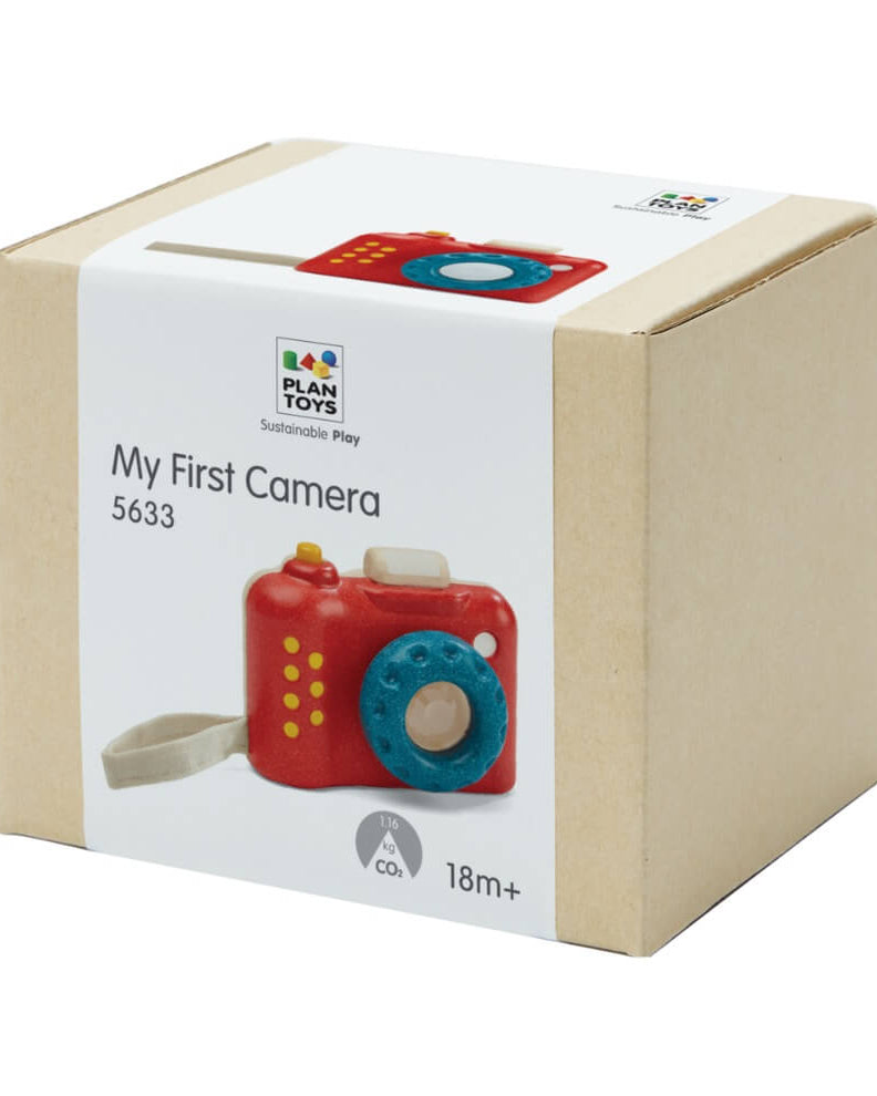 Mon premier appareil photo en bois - Jouets d'imitation - Boutique LeoLudo - Plan Toys