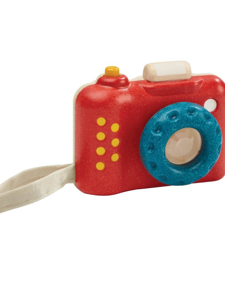 Mon premier appareil photo en bois - Jouets d'imitation - Boutique LeoLudo - Plan Toys