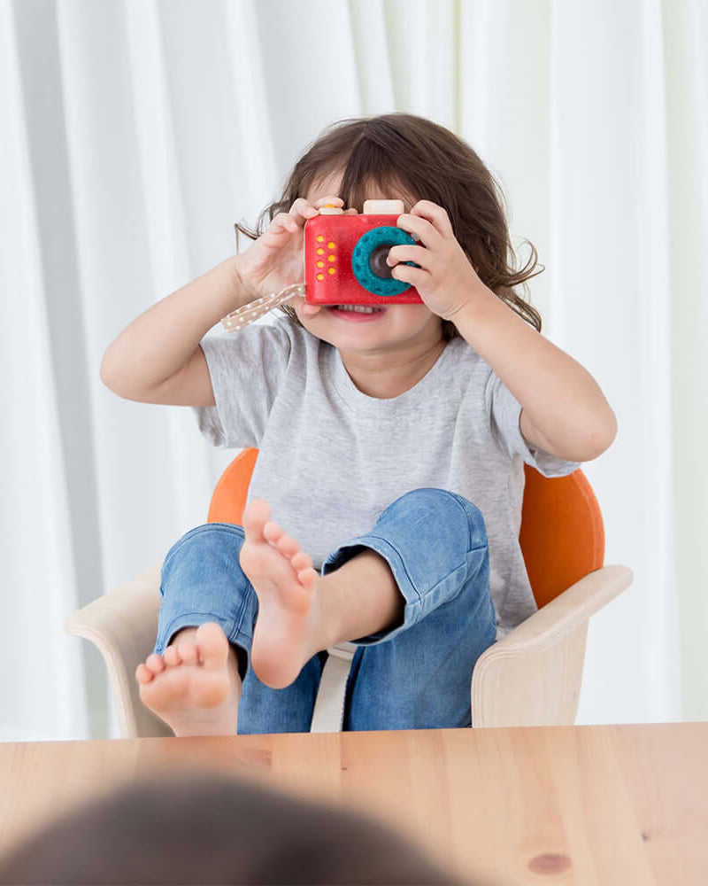 Mon premier appareil photo en bois - Jouets d'imitation - Boutique LeoLudo - Plan Toys