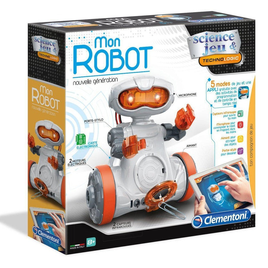 Mon robot - Nouvelle génération-Robotique-Clementoni-Boutique LeoLudo