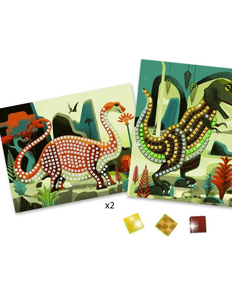 Mosaïques - Dinosaures - Art & bricolage - Boutique LeoLudo - Djeco
