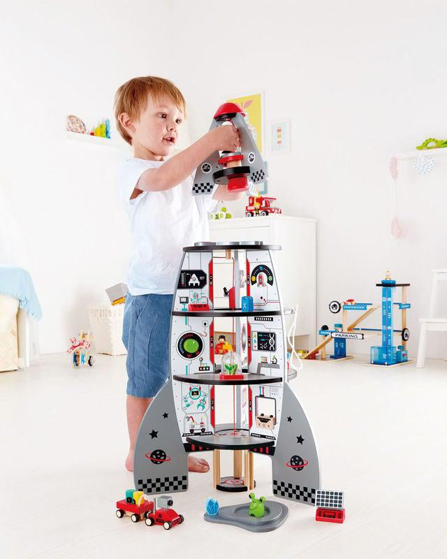 Navire - fusée à 4 étages - Ensembles de jeu - Boutique LeoLudo - Hape