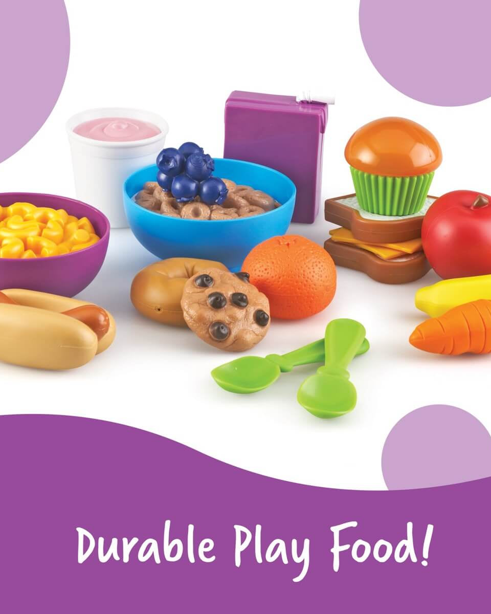 New Sprouts - Ensemble d'aliments de jeu Munch It (20 pcs) - Jouets d'imitation - Boutique LeoLudo - Learning Resources
