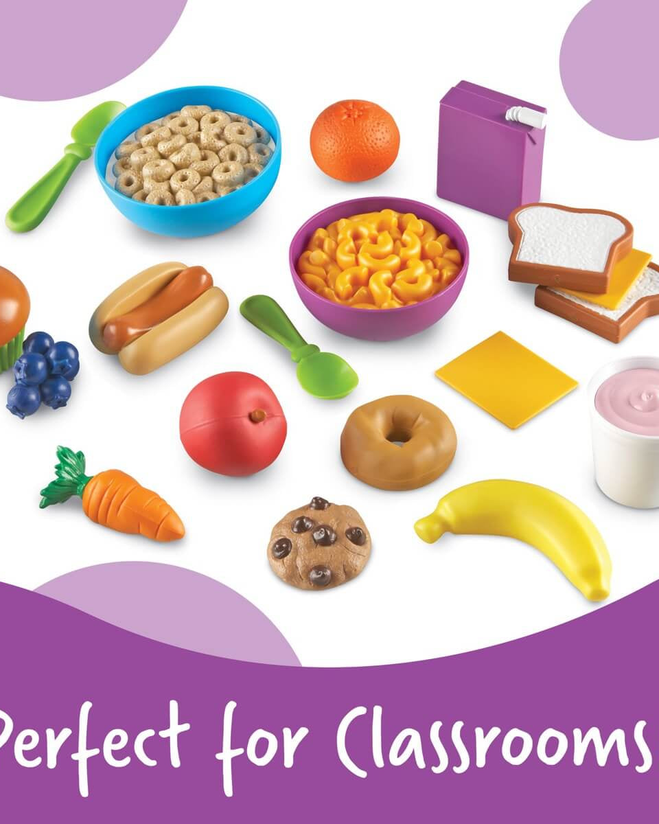 New Sprouts - Ensemble d'aliments de jeu Munch It (20 pcs) - Jouets d'imitation - Boutique LeoLudo - Learning Resources