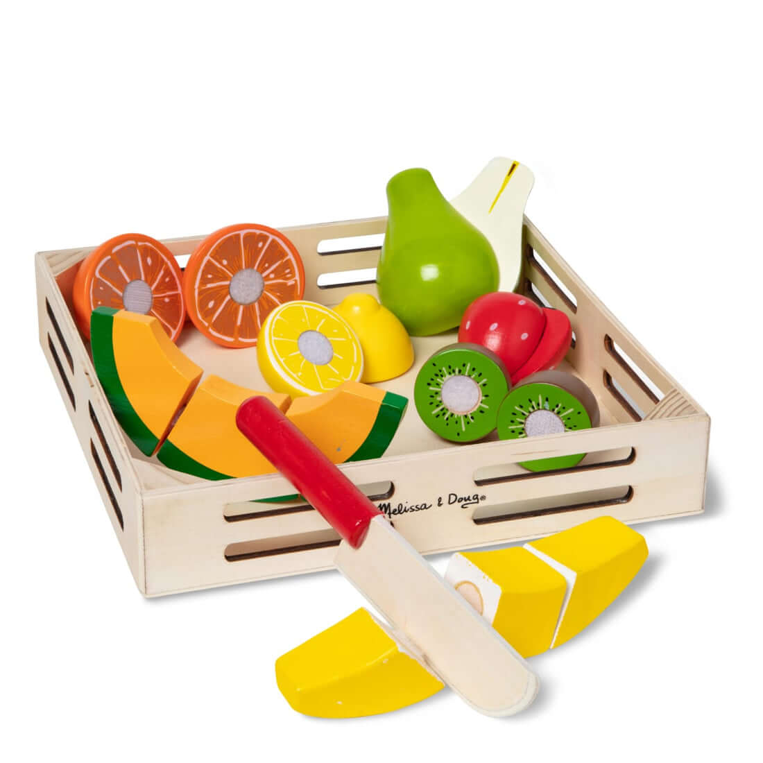 Panier de fruits à couper-Melissa & Doug-Boutique LeoLudo