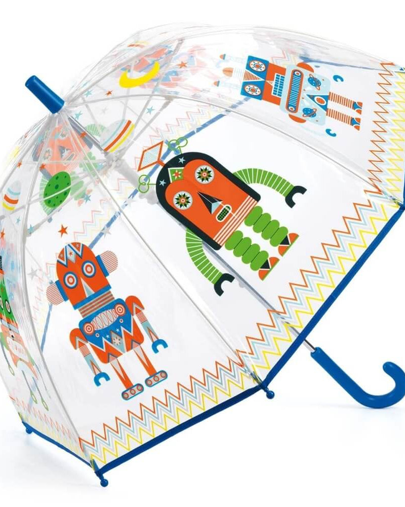 Parapluie pour enfant - Robots - Accessoires vestimentaires - Boutique LeoLudo - Djeco