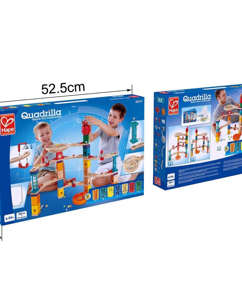 Parcours de bille Quadrilla: Évasion de château (102 pcs) - Jeux de construction - Boutique LeoLudo - Hape