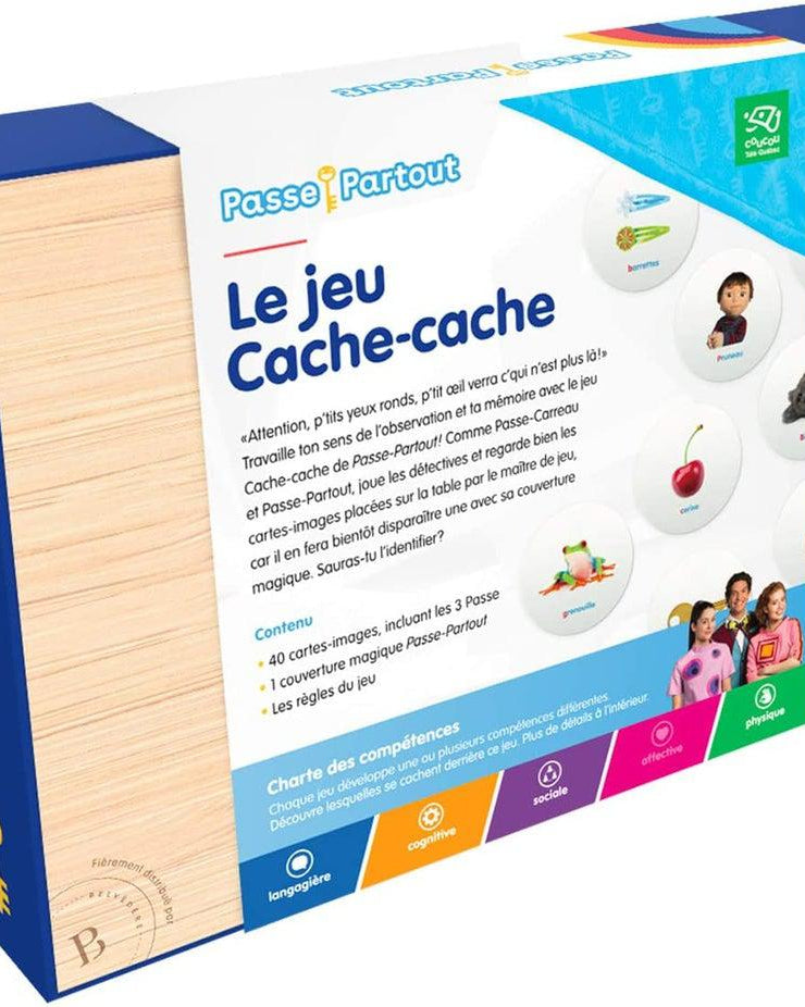 Passe Partout - Cache - cache - Jeux de société - Boutique LeoLudo - Passe - Partout