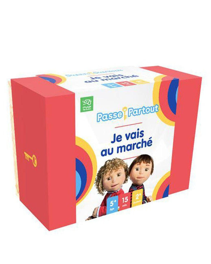 Passe - Partout – Je vais au marché - Jeux de société - Boutique LeoLudo - Passe - Partout