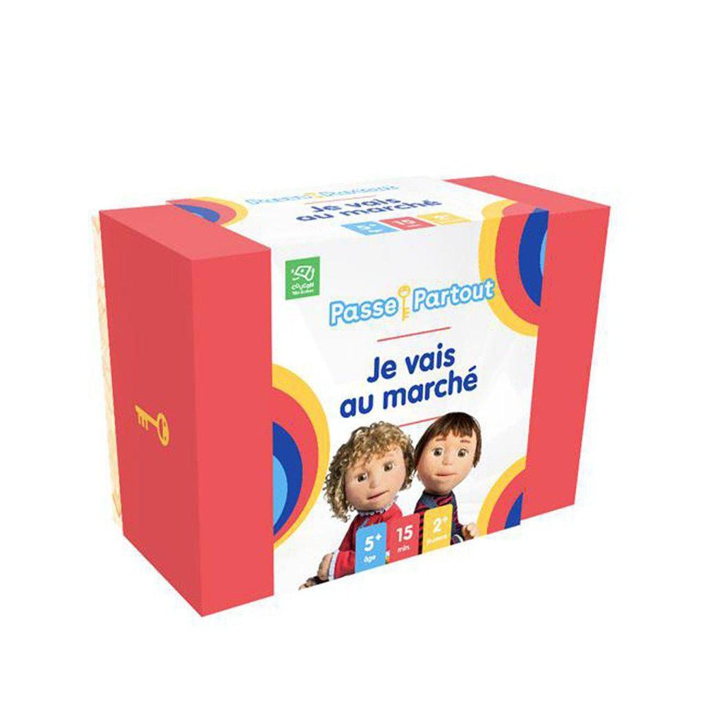 Passe - Partout – Je vais au marché - Jeux de société - Boutique LeoLudo - Passe - Partout