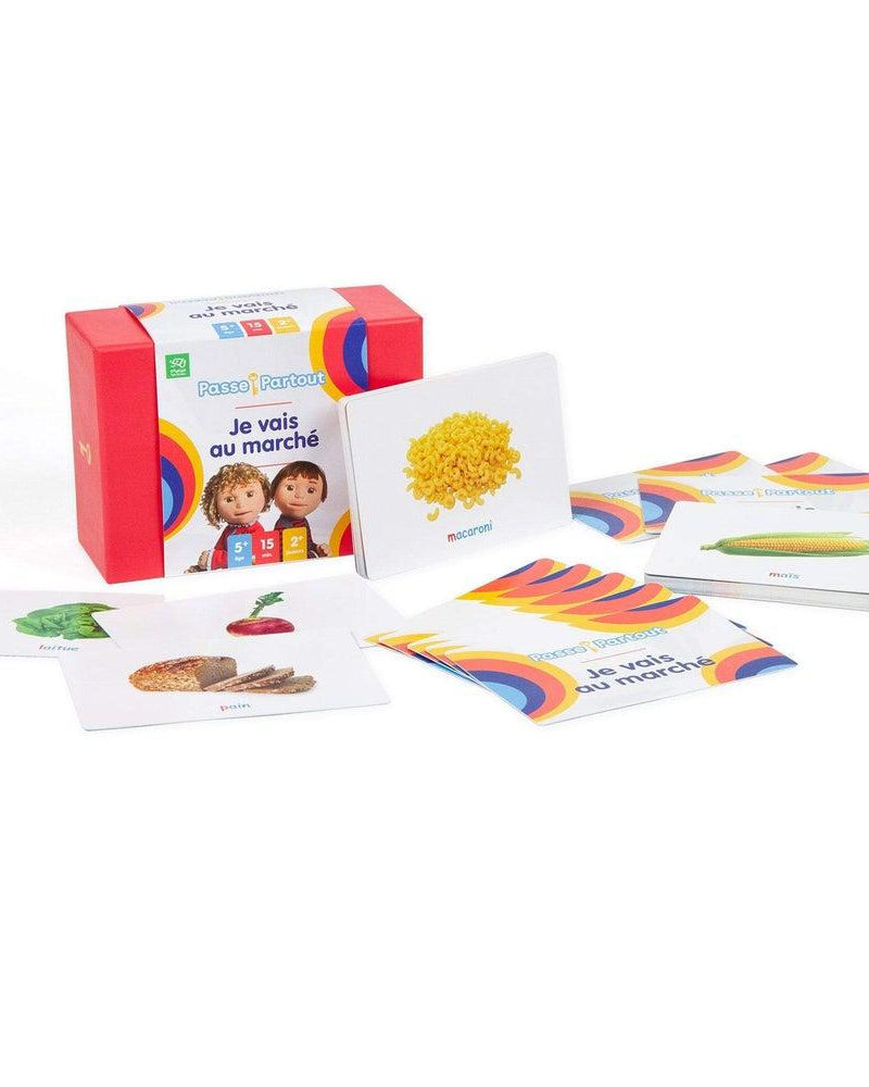 Passe - Partout – Je vais au marché - Jeux de société - Boutique LeoLudo - Passe - Partout