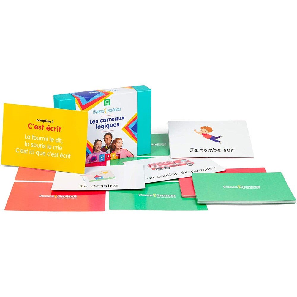 Passe Partout - Les carreaux logiques - Jeux de société - Boutique LeoLudo - Passe - Partout