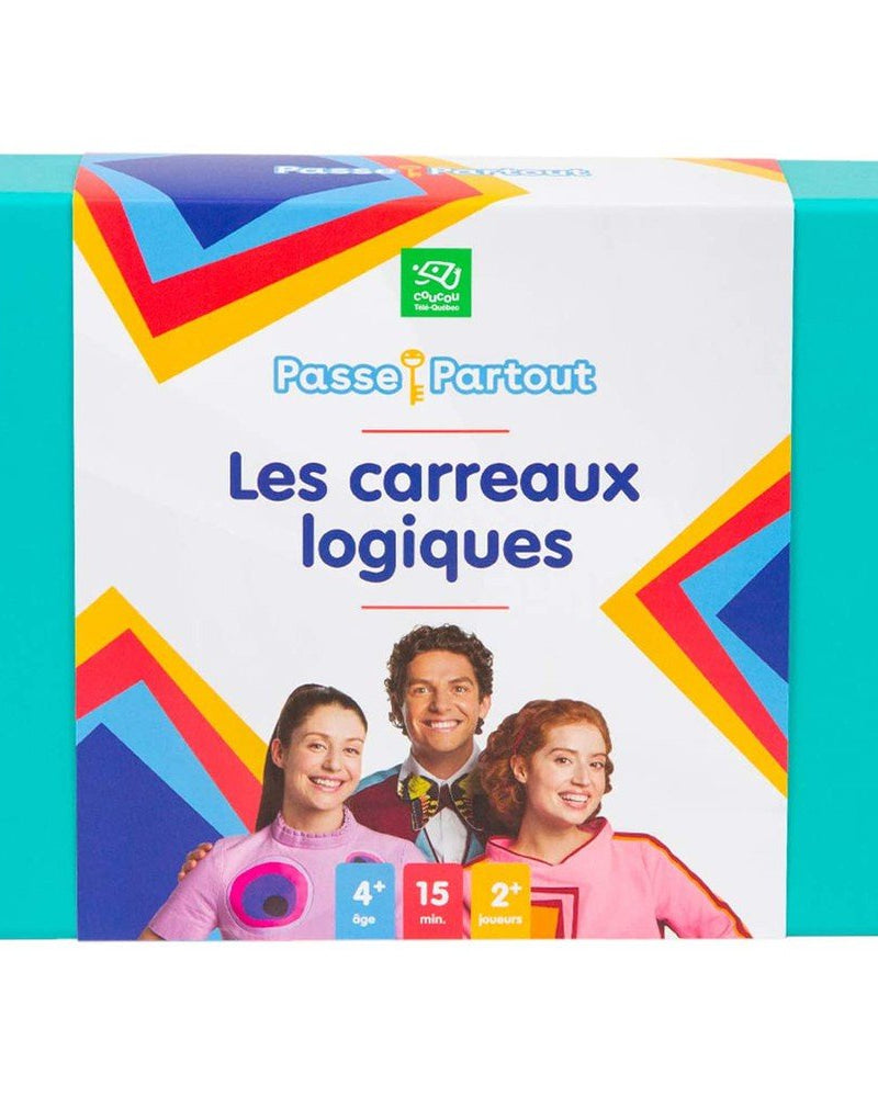Passe Partout - Les carreaux logiques - Jeux de société - Boutique LeoLudo - Passe - Partout