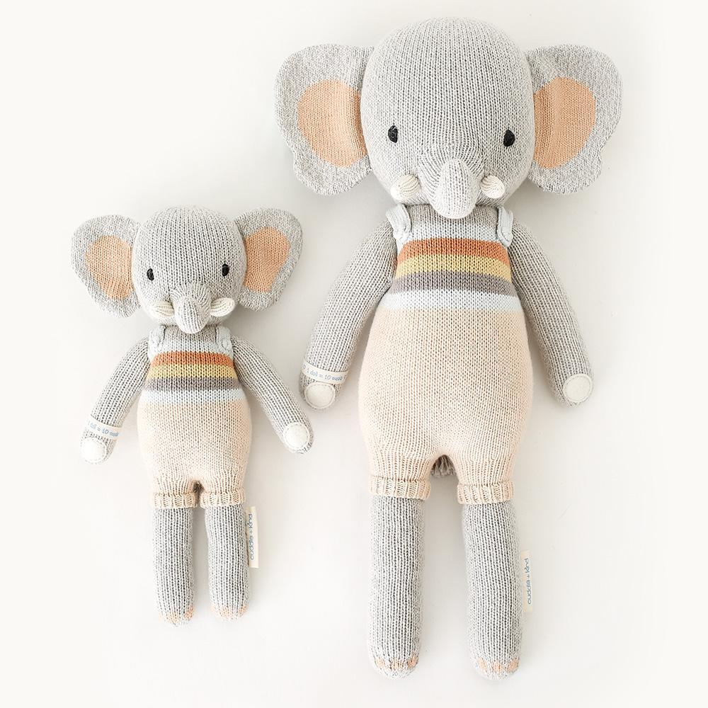 Peluche - Evan l'éléphant - Peluches - Boutique LeoLudo - cuddle + kind