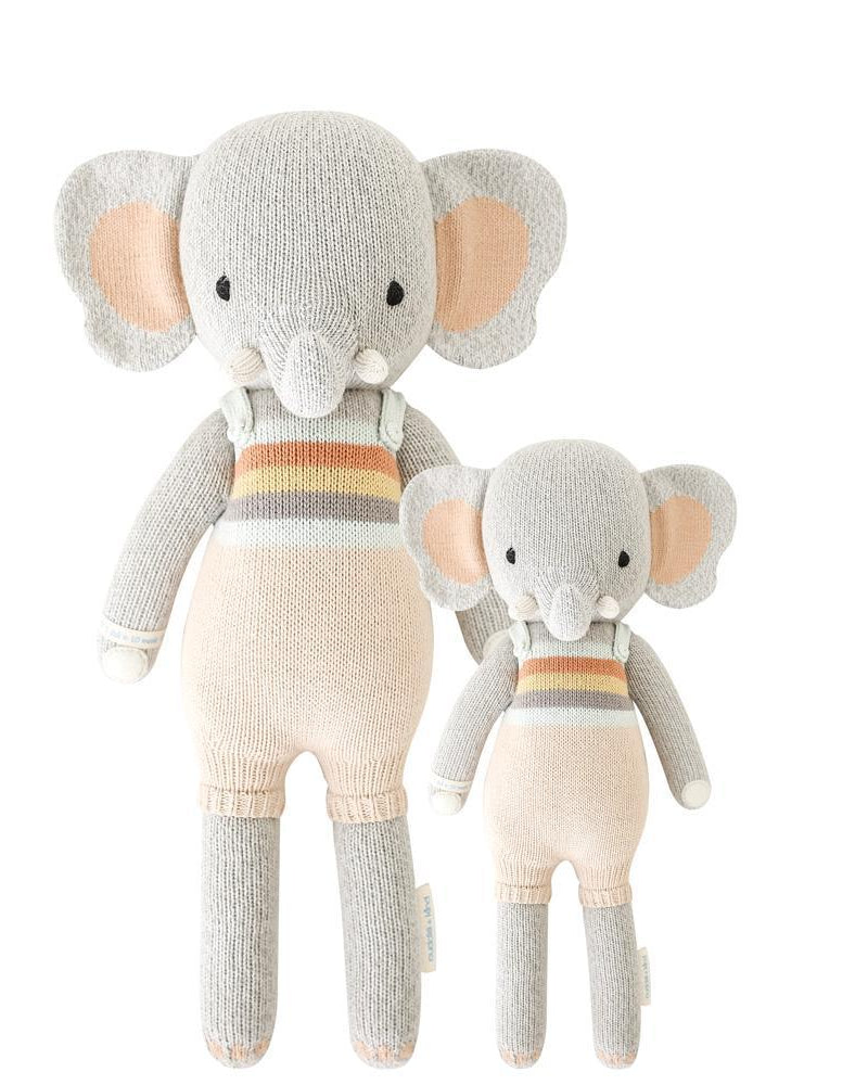 Peluche - Evan l'éléphant - Peluches - Boutique LeoLudo - cuddle + kind