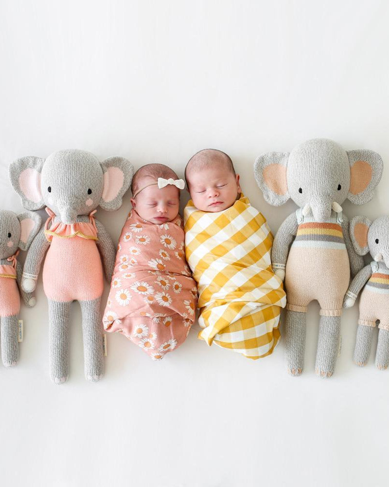 Peluche - Evan l'éléphant - Peluches - Boutique LeoLudo - cuddle + kind