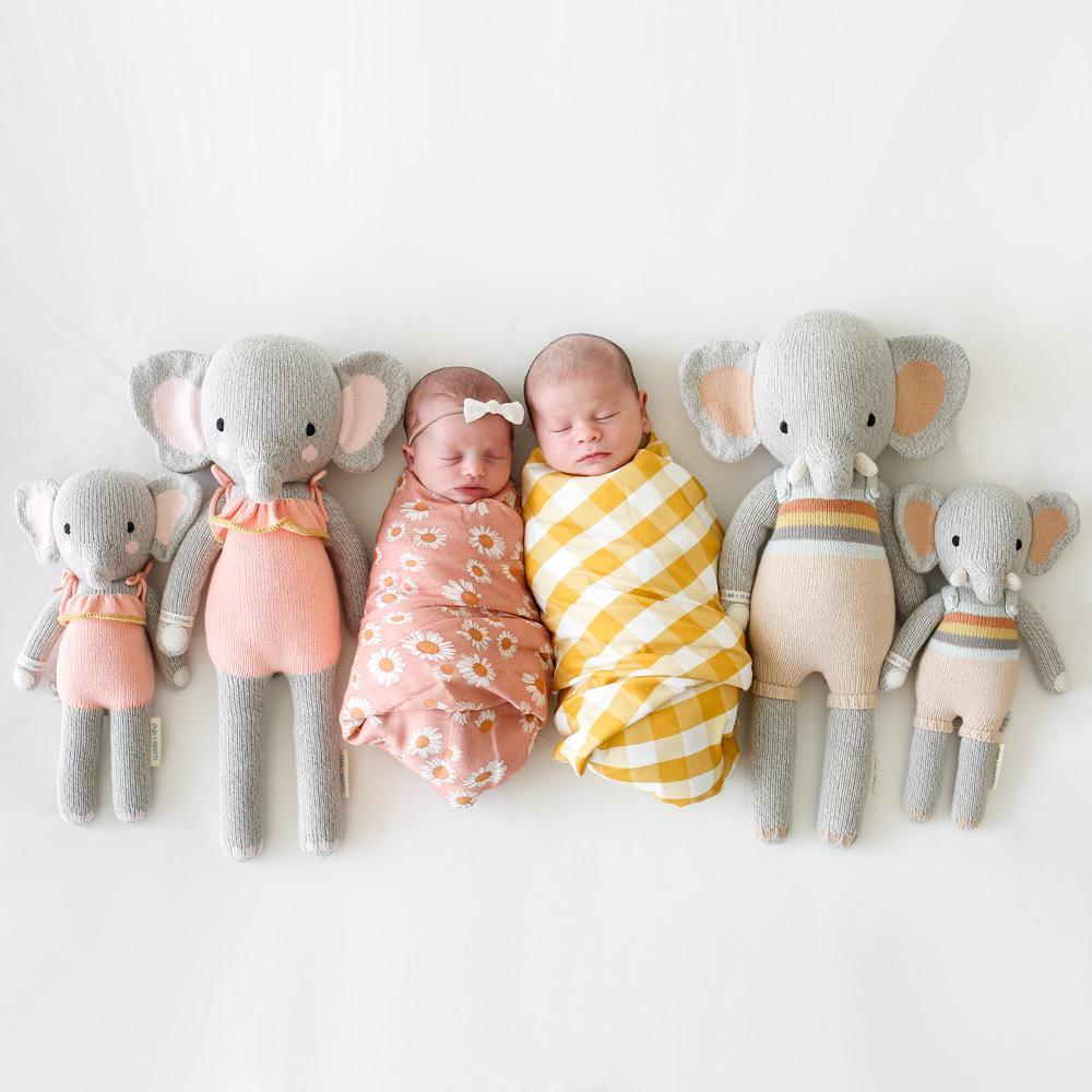 Peluche - Evan l'éléphant - Peluches - Boutique LeoLudo - cuddle + kind