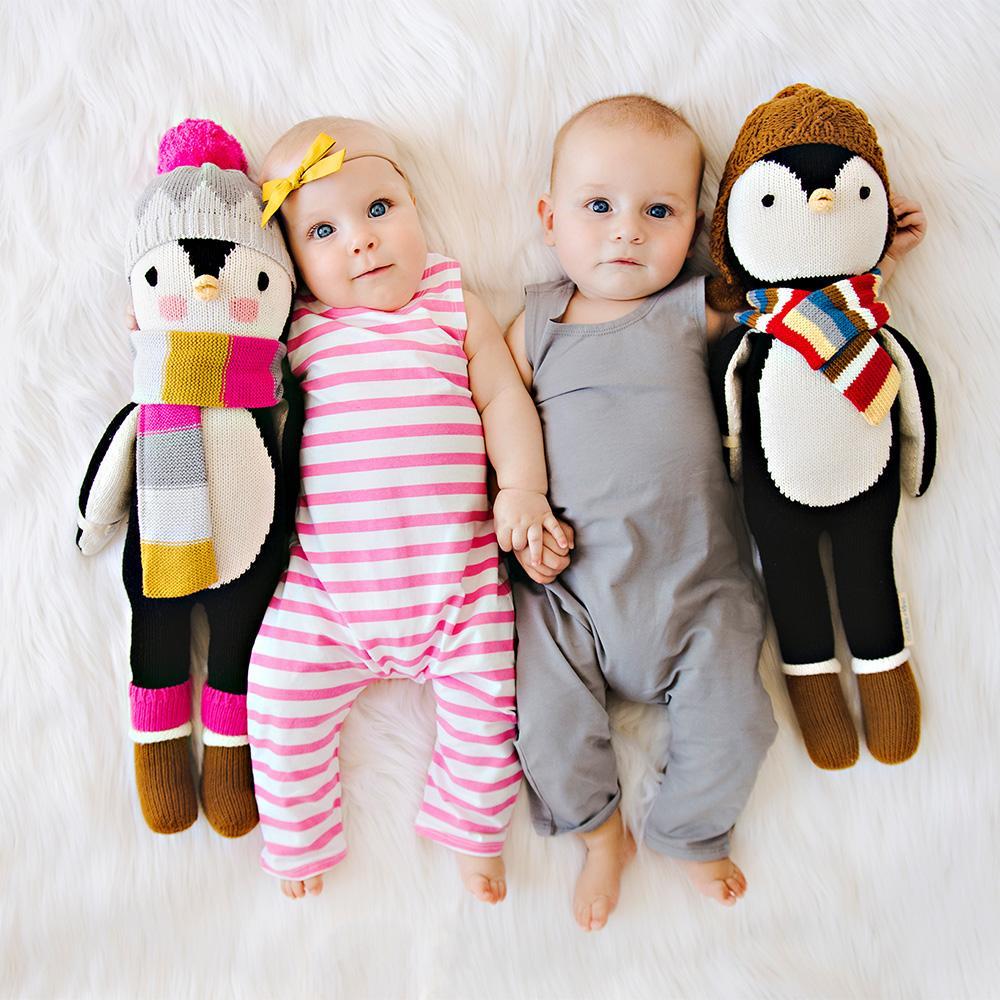 Peluche - Everest le pingouin - Peluches - Boutique LeoLudo - cuddle + kind