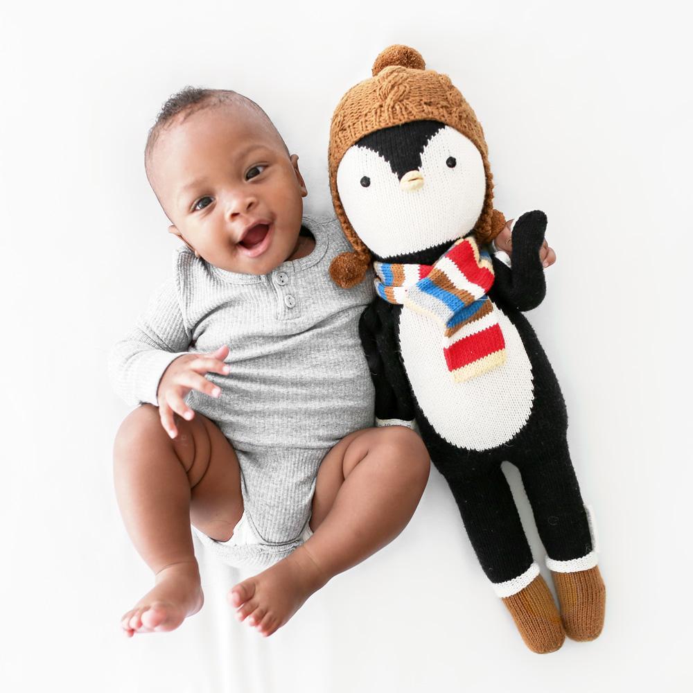 Peluche - Everest le pingouin - Peluches - Boutique LeoLudo - cuddle + kind