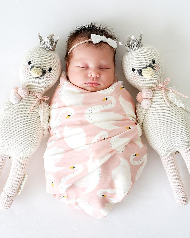 Peluche - Harlow le cygne - Peluches - Boutique LeoLudo - cuddle + kind