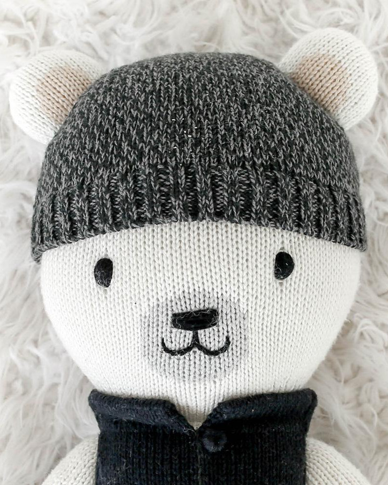Peluche - Hudson l'ours polaire - Peluches - Boutique LeoLudo - cuddle + kind
