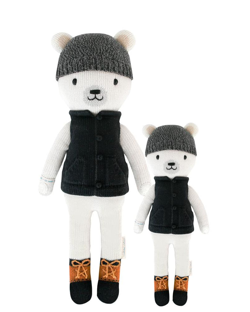 Peluche - Hudson l'ours polaire - Peluches - Boutique LeoLudo - cuddle + kind
