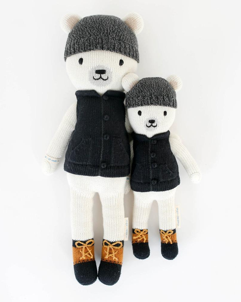 Peluche - Hudson l'ours polaire - Peluches - Boutique LeoLudo - cuddle + kind
