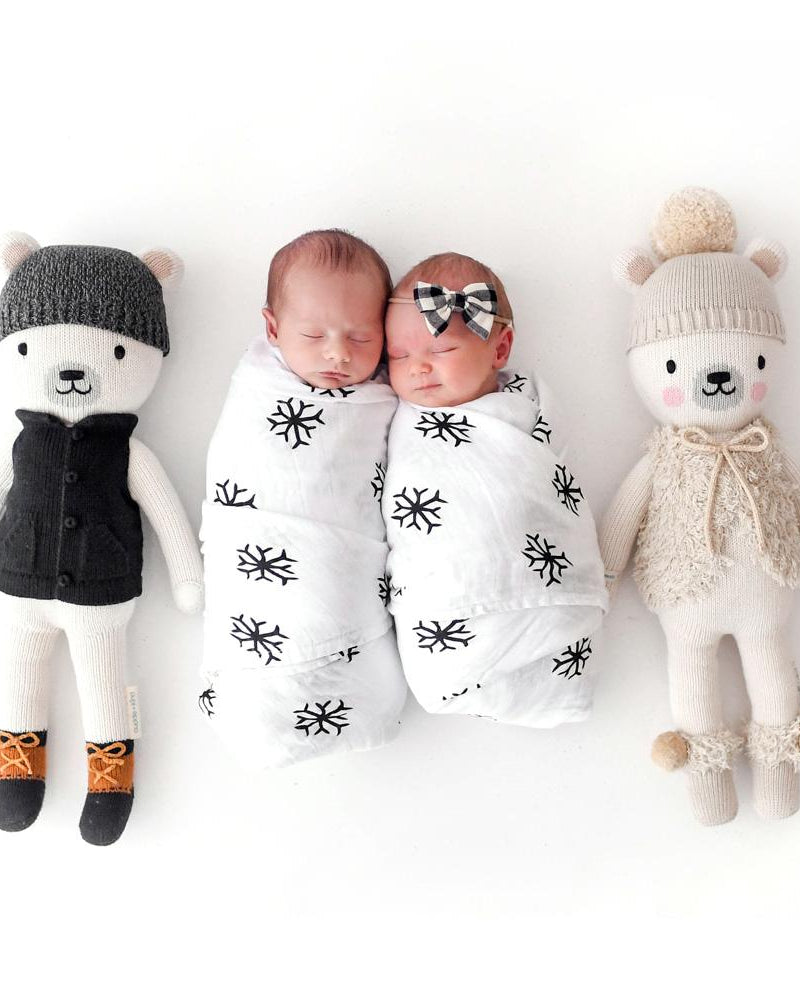 Peluche - Hudson l'ours polaire - Peluches - Boutique LeoLudo - cuddle + kind