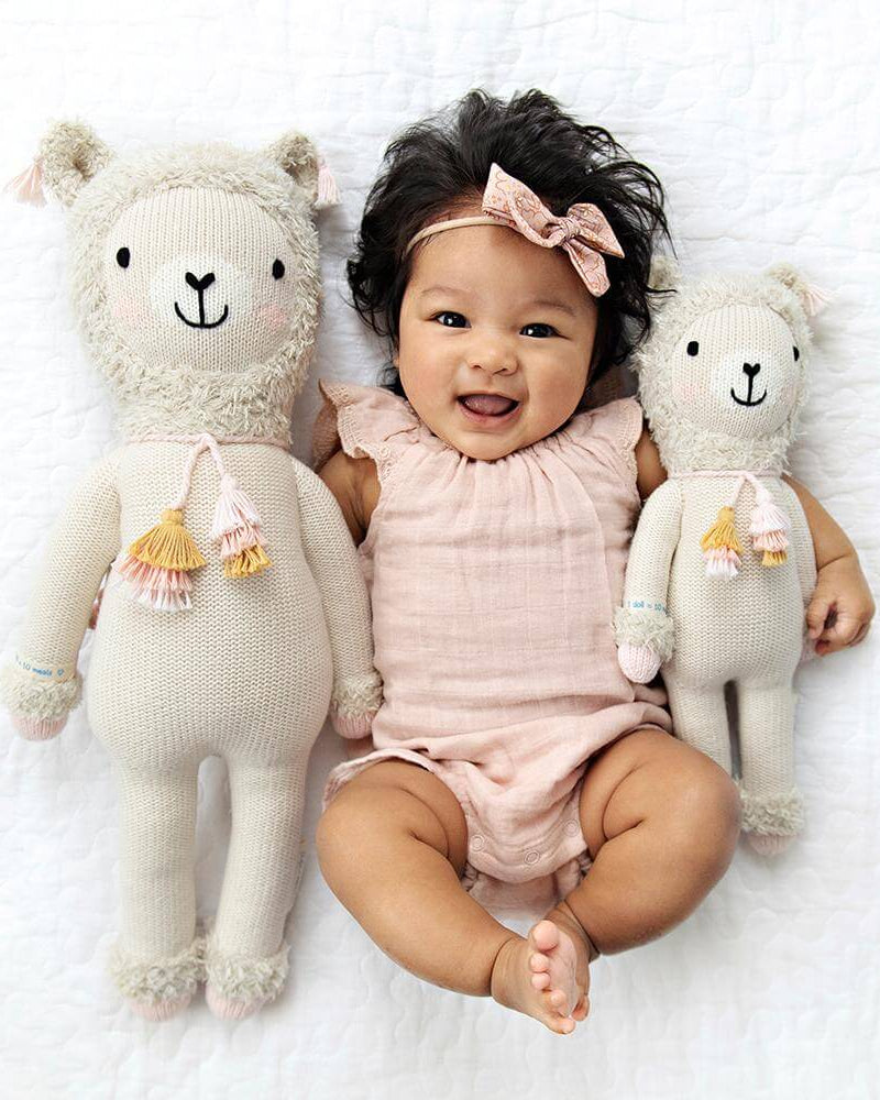 Peluche - Lola le lama - Peluches - Boutique LeoLudo - cuddle + kind