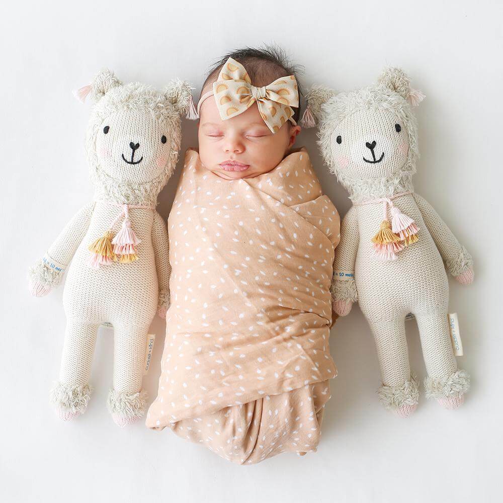Peluche - Lola le lama - Peluches - Boutique LeoLudo - cuddle + kind