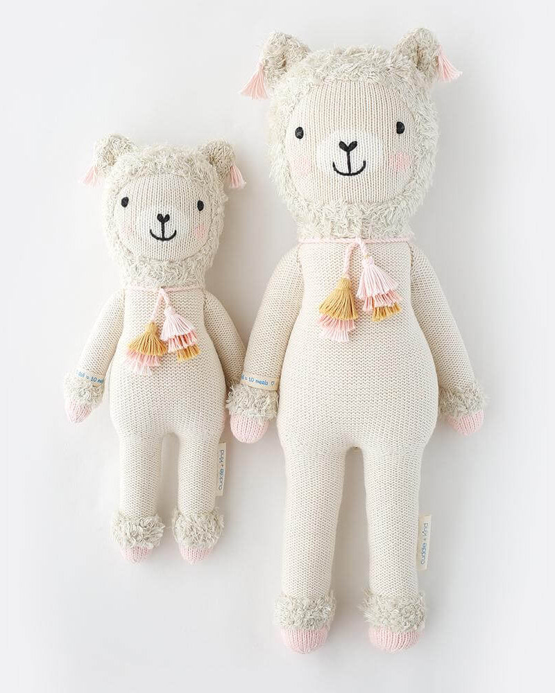 Peluche - Lola le lama - Peluches - Boutique LeoLudo - cuddle + kind