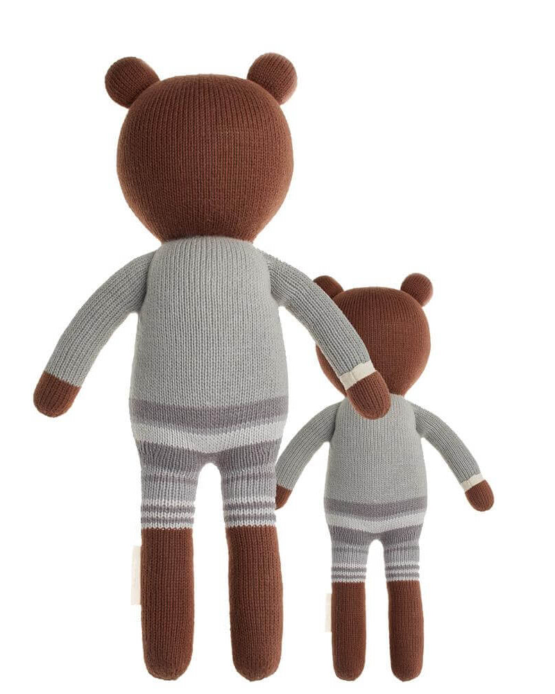 Peluche - Oliver l'ourson - Peluches - Boutique LeoLudo - cuddle + kind