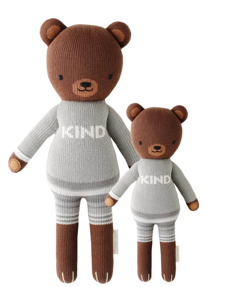 Peluche - Oliver l'ourson - Peluches - Boutique LeoLudo - cuddle + kind