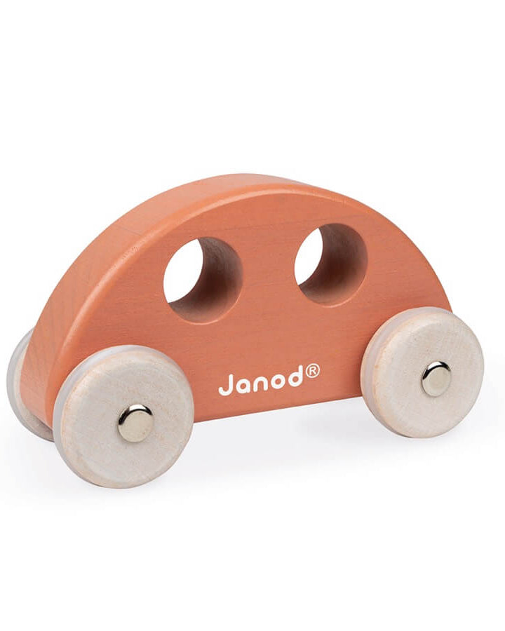 Petit véhicule en bois à pousser - Véhicules de jeu - Boutique LeoLudo - Janod