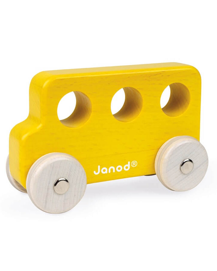 Petit véhicule en bois à pousser - Véhicules de jeu - Boutique LeoLudo - Janod