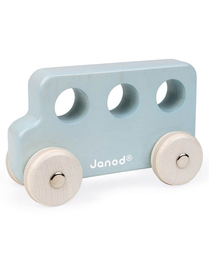 Petit véhicule en bois à pousser - Véhicules de jeu - Boutique LeoLudo - Janod
