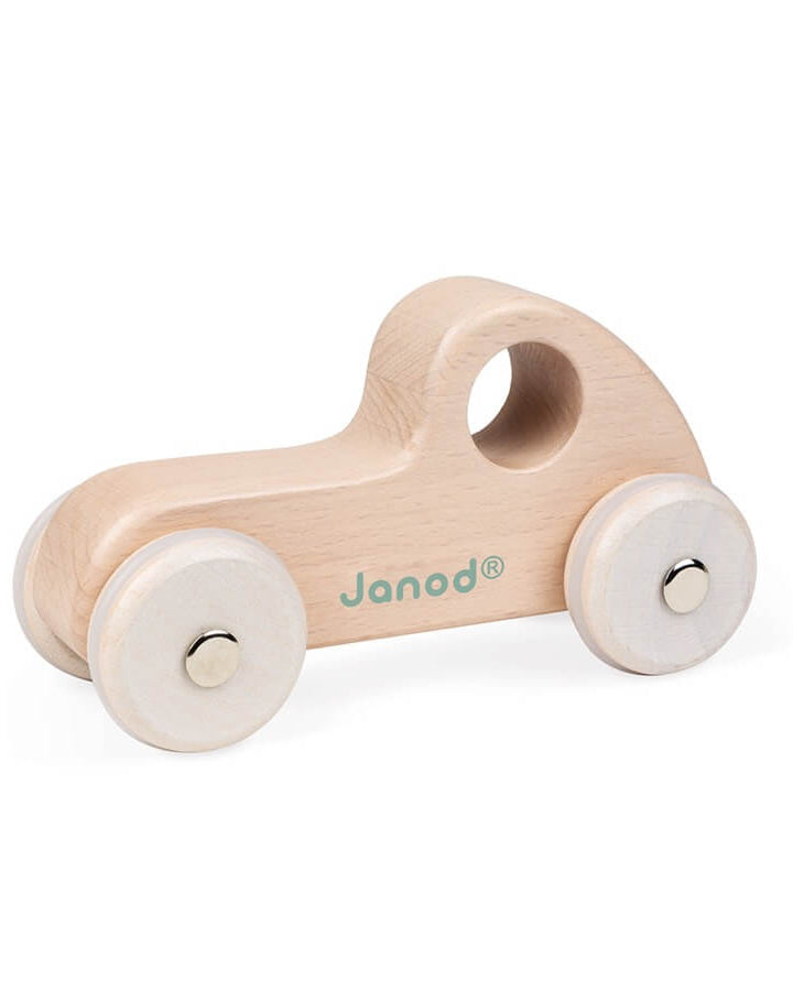 Petit véhicule en bois à pousser - Véhicules de jeu - Boutique LeoLudo - Janod