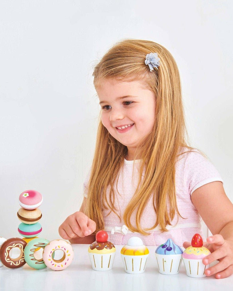 Petits fours Cupcakes - Jouets d'imitation - Boutique LeoLudo - Le Toy Van