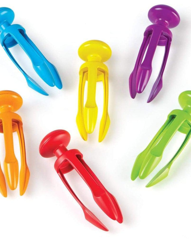 Pinces Tri - Grip (ensemble de 6) - Jeux éducatifs - Boutique LeoLudo - Learning Resources