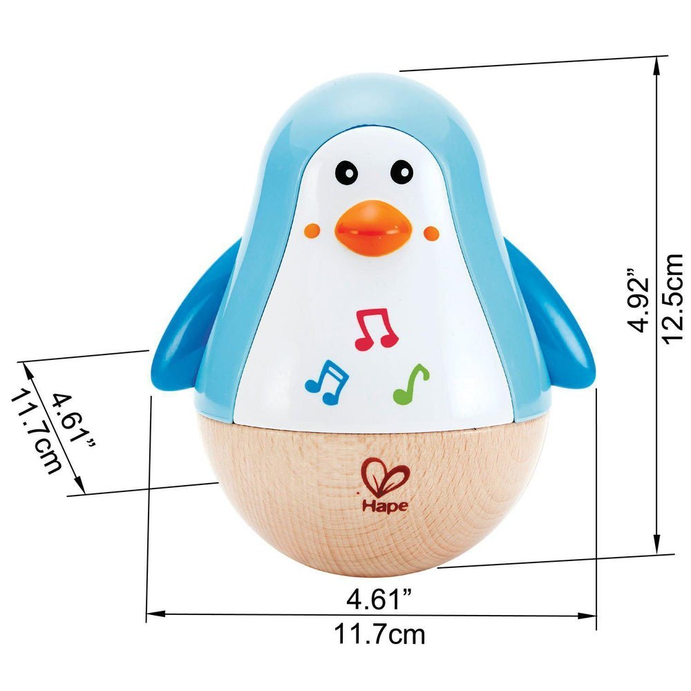 Pingouin musical qui se dandine - Jouets d'éveil - Boutique LeoLudo - Hape