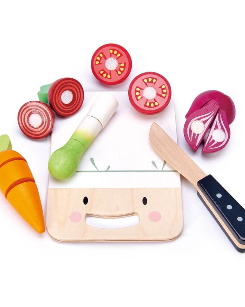 Planche à découper Mini Chef - Jouets d'imitation - Boutique LeoLudo - Tender Leaf Toys