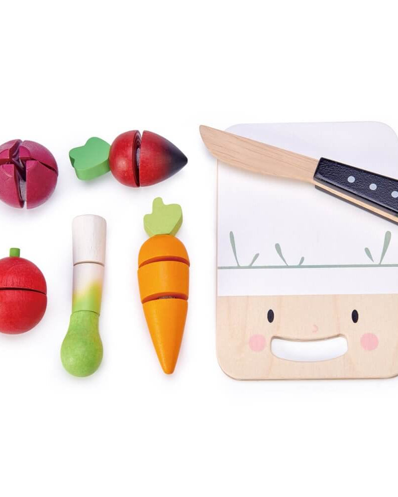 Planche à découper Mini Chef - Jouets d'imitation - Boutique LeoLudo - Tender Leaf Toys