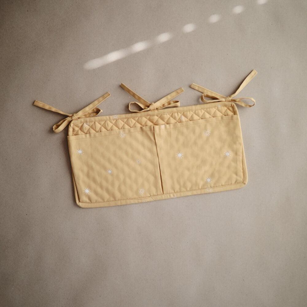 Pochette de rangement pour lit de bébé - Soleil-Mushie-Boutique LeoLudo