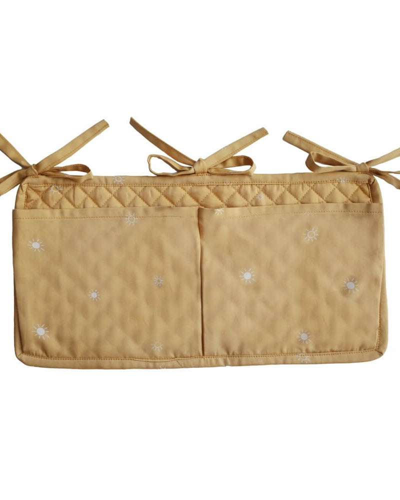 Pochette de rangement pour lit de bébé - Soleil - Rangement - Boutique LeoLudo - Mushie