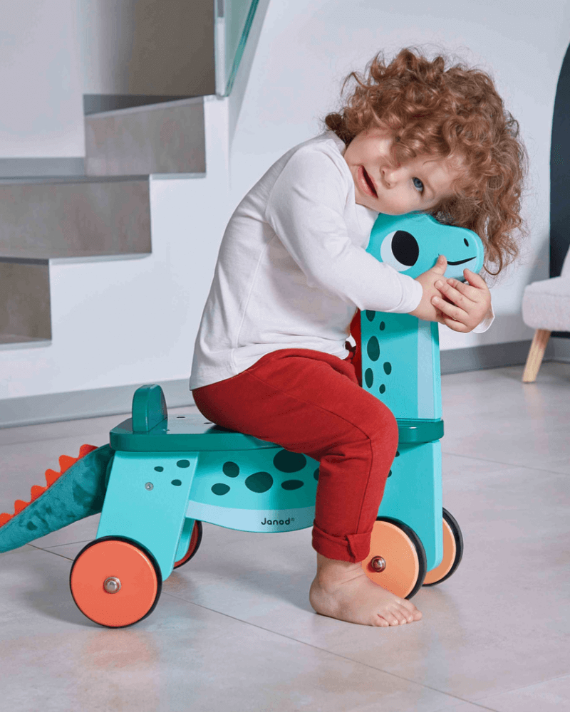 Porteur en bois Porto - saurus - Porteurs - Boutique LeoLudo - Janod