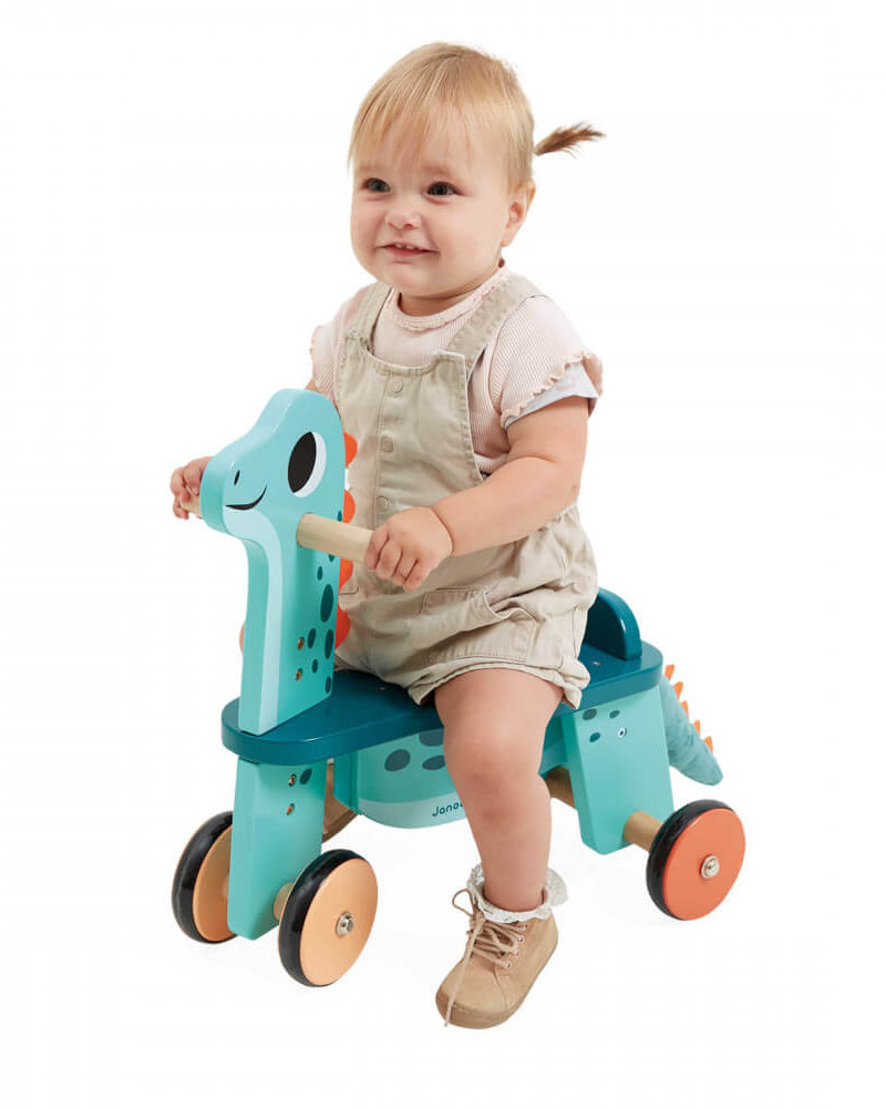 Porteur en bois Porto - saurus - Porteurs - Boutique LeoLudo - Janod
