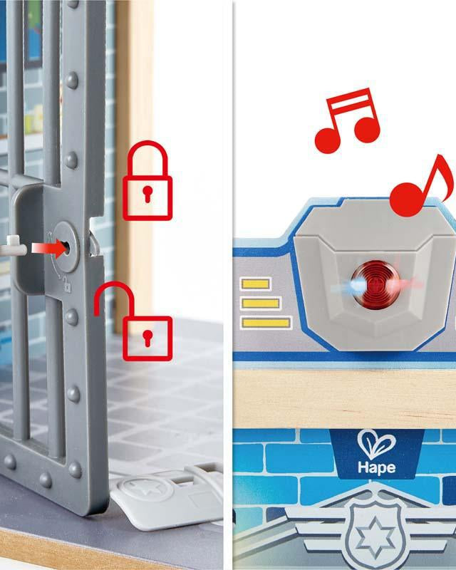 Poste de police métropolitain - Ensembles de jeu - Boutique LeoLudo - Hape