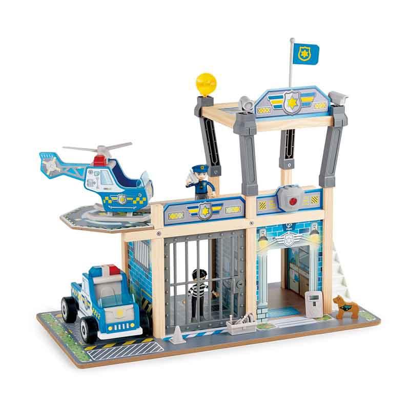 Poste de police métropolitain-Ensemble de jeu-Hape-Boutique LeoLudo