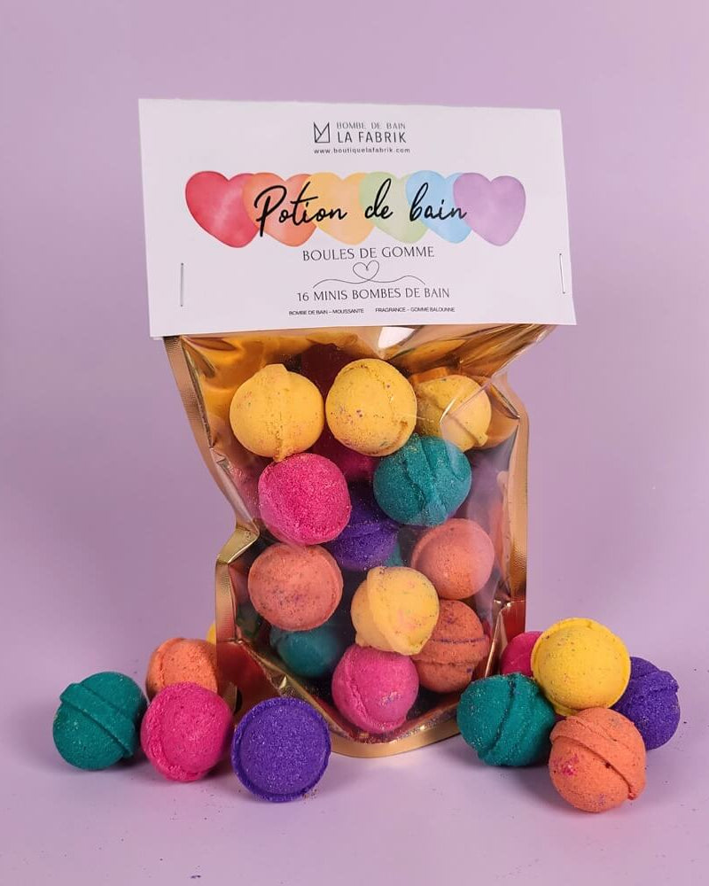 Potion de bain - Boules de gommes - Pour le bain - Boutique LeoLudo - La Fabrik