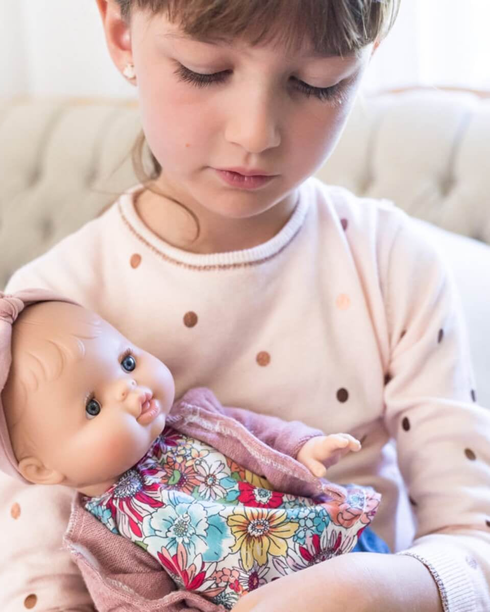 Poupée bébé Gordis en pyjama - Rose - Poupées - Boutique LeoLudo - Paola Reina
